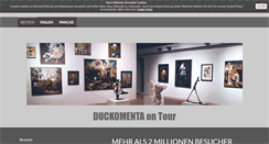 Desktop Screenshot of duckomenta.de