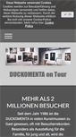 Mobile Screenshot of duckomenta.de